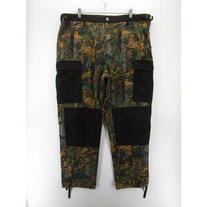 Monet Skateboards Pants 38 Cargo Camouflage Double Knee Baggy Skater